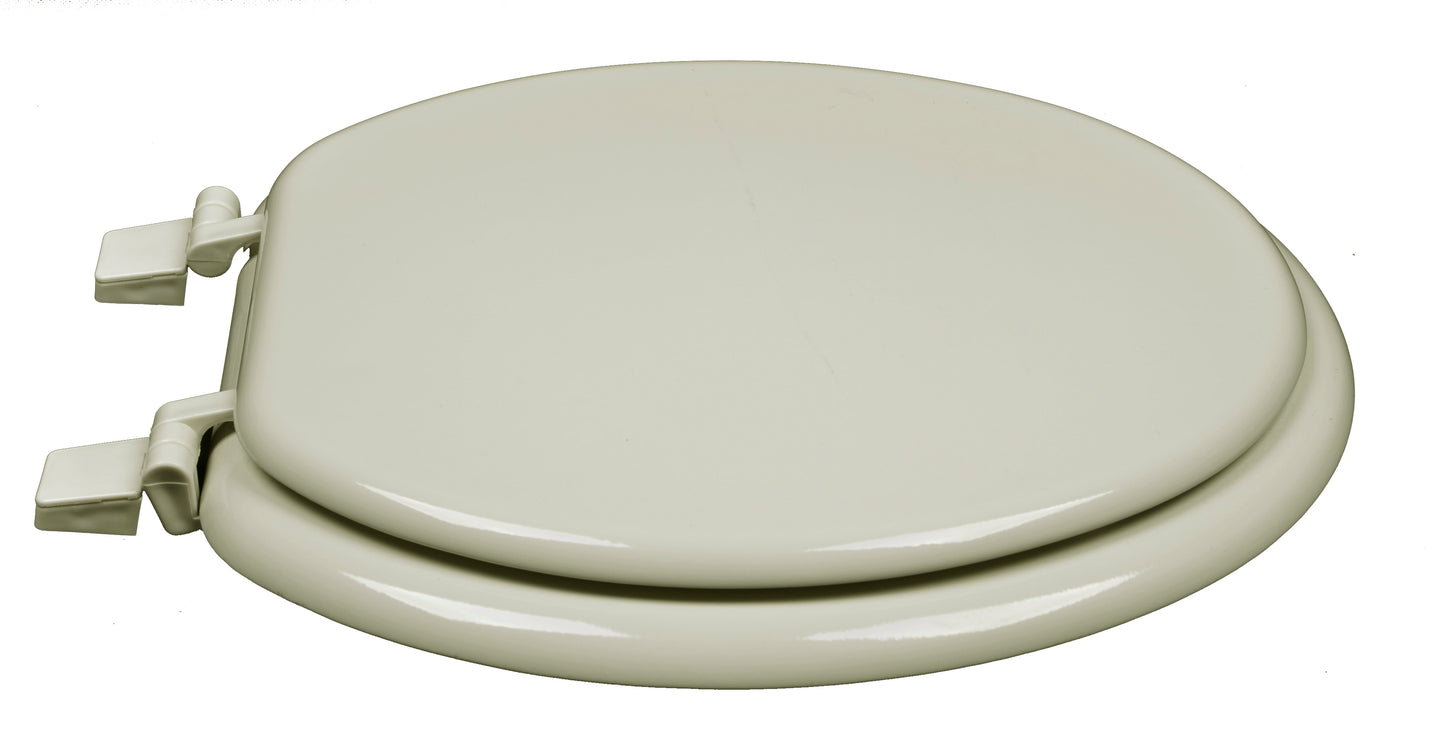 Wood - Round Model 101-01 Residential Molded Wood Seat - Carton of 5 seats