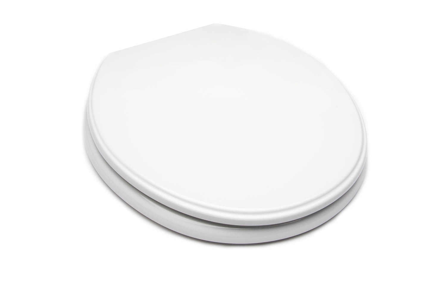 Wood - Round Model 105-00 Residential Molded Wood Seat - Carton of 5 Seats