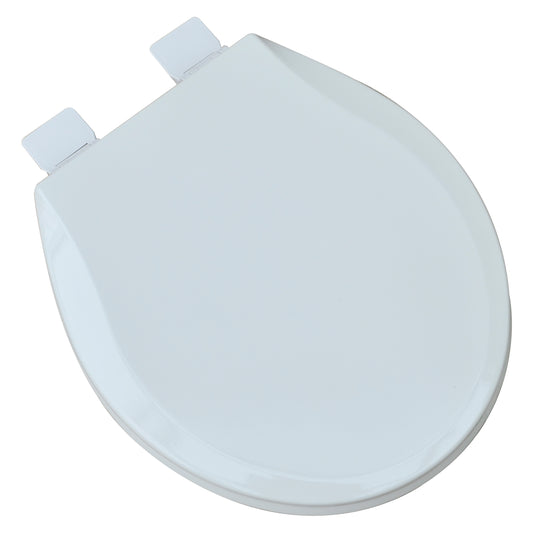 Wood - Round Model 125-00 Residential Molded Wood Seat w/Closed Front Cover