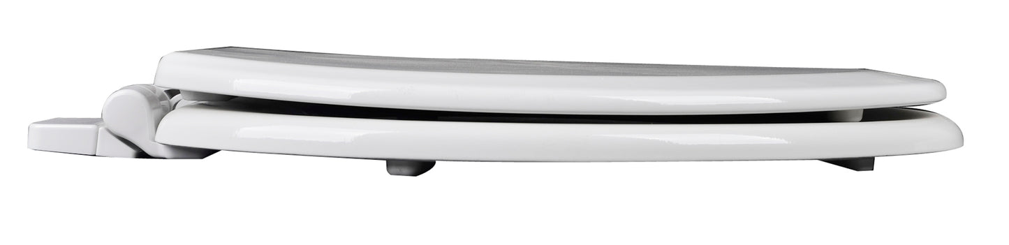Wood - Elongated Model 154-00 Residential Slow Close Premium Molded Wood Seat - Carton of 5 Seats