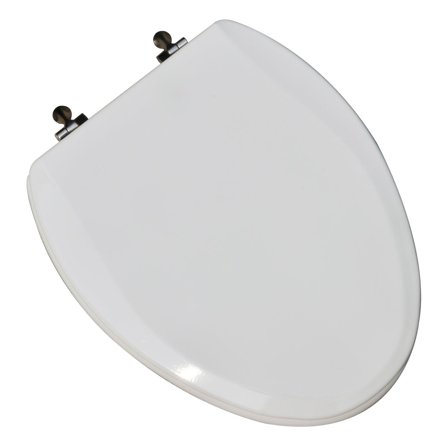 Molded Wood Residential Model 1C3E4-00BN with Brushed Nickel Hinges = Carton of 3 Seats