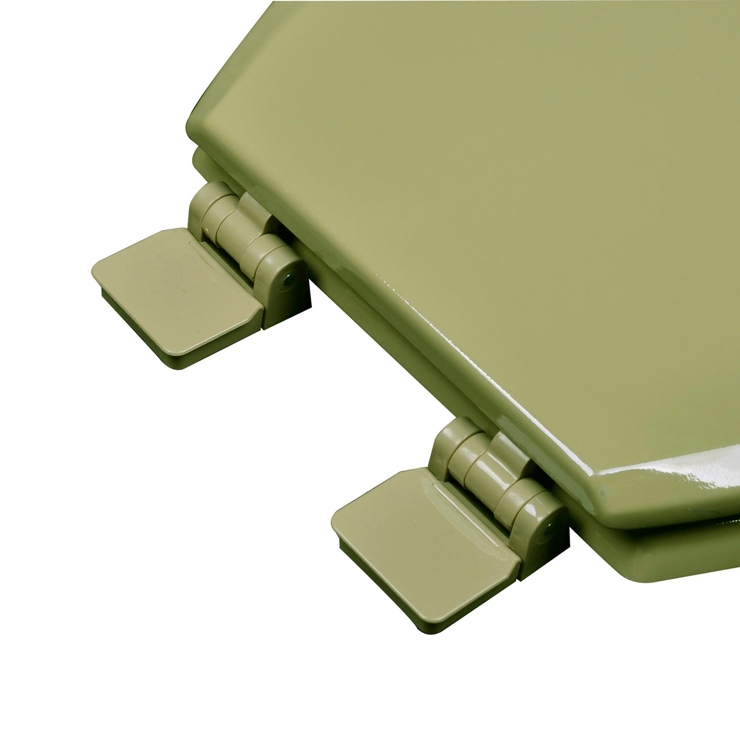 Wood - Round Model 1C3R3-58 Residential Molded Wood Seat w/Closed Front Cover - Carton of 3 Seats