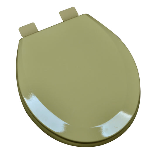 Wood - Round Model 1C3R3-58 Residential Molded Wood Seat w/Closed Front Cover