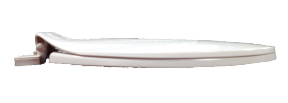 Plastic - Round Model 201-00 Residential Standard Plastic Closed Front with Cover Seat