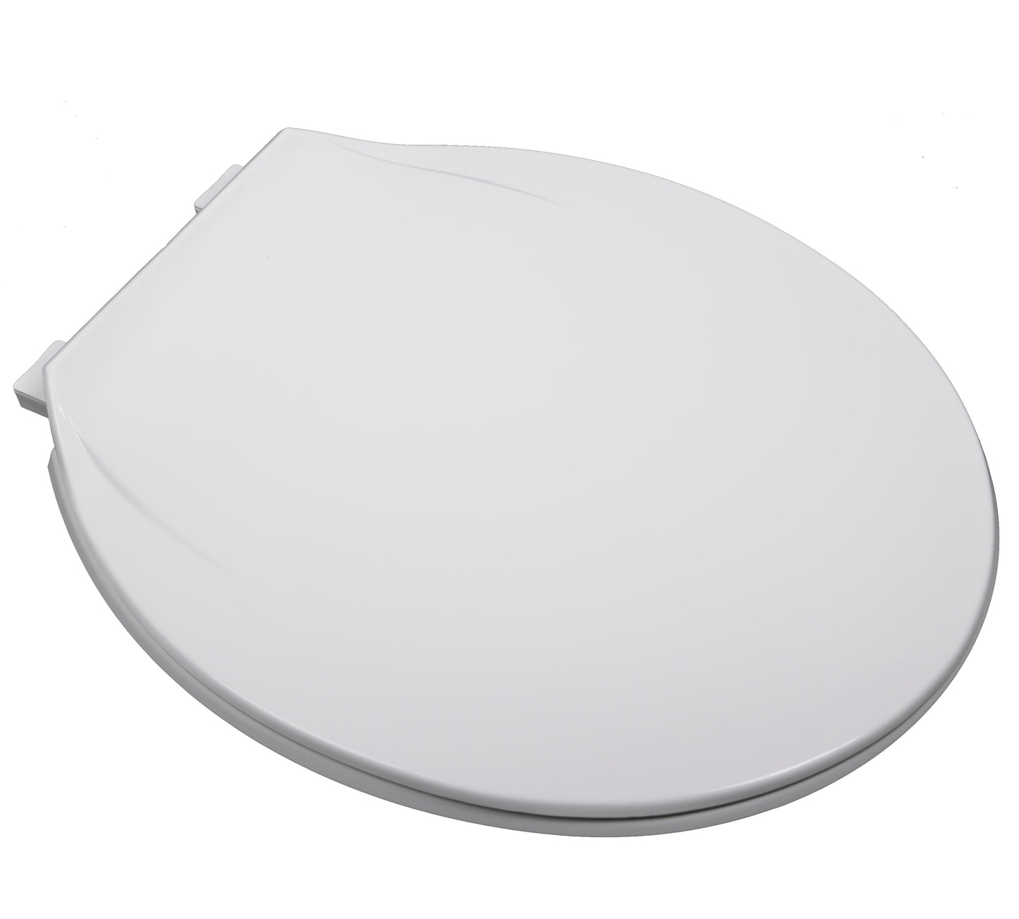 Plastic - Round Model 201-00 Residential Standard Plastic Closed Front with Cover Seat
