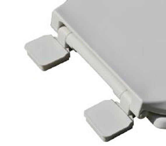Plastic - Round Model 205-00 Residential Seat Closed Front with Cover