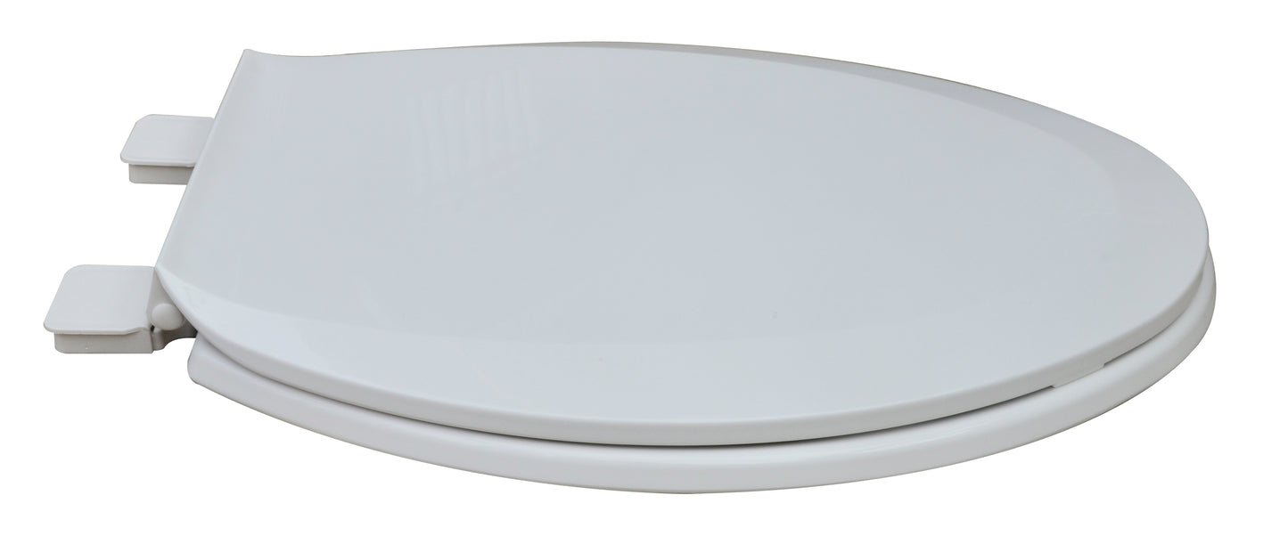 Plastic - Elongated Model 206-00 Residential Closed Front with Cover Seat