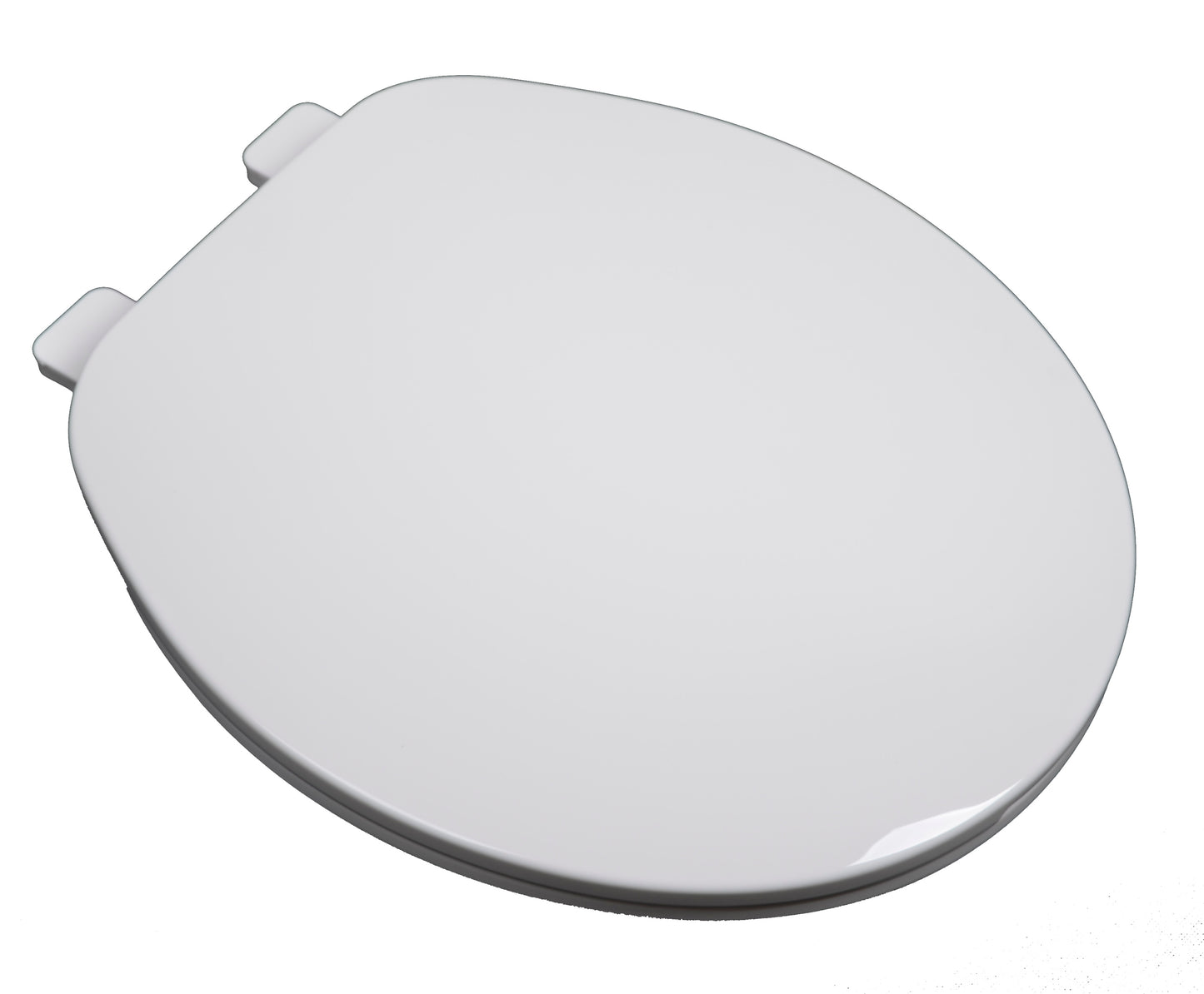Plastic - Round Model 210-00 Residential Builder Grade Plastic with Closed Front Cover Seat