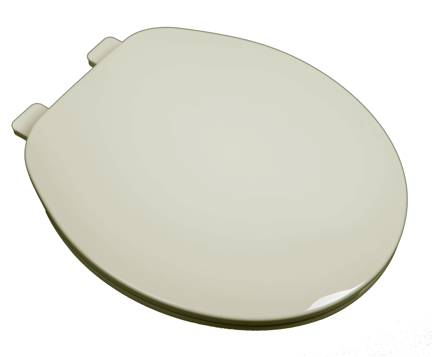 Plastic - Round Model 210-01 Residential Builder Grade Plastic with Closed Front Cover Seat - Carton of 5 Seats