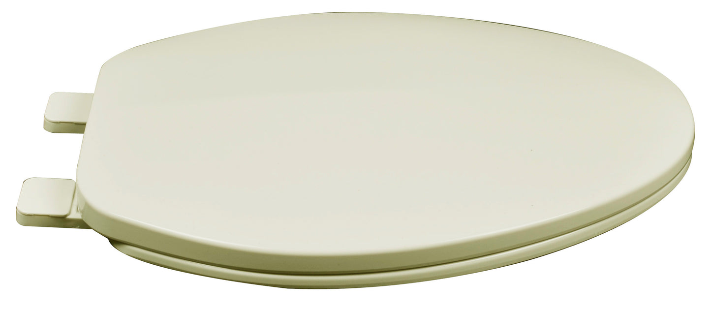 Plastic - Elongated Model 211-01 Residential Builder Grade Plastic Closed Front with Cover Seat