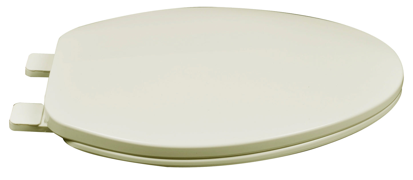 Plastic - Elongated Model 211-02 Residential Builder Grade Plastic Closed Front with Cover Seat
