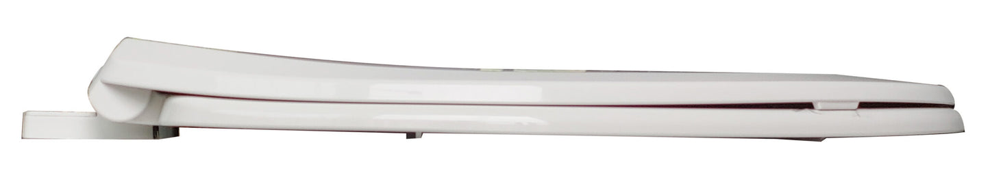 Plastic - Elongated Model 225-00 Slow Close closed front with cover - Carton of 5 seats