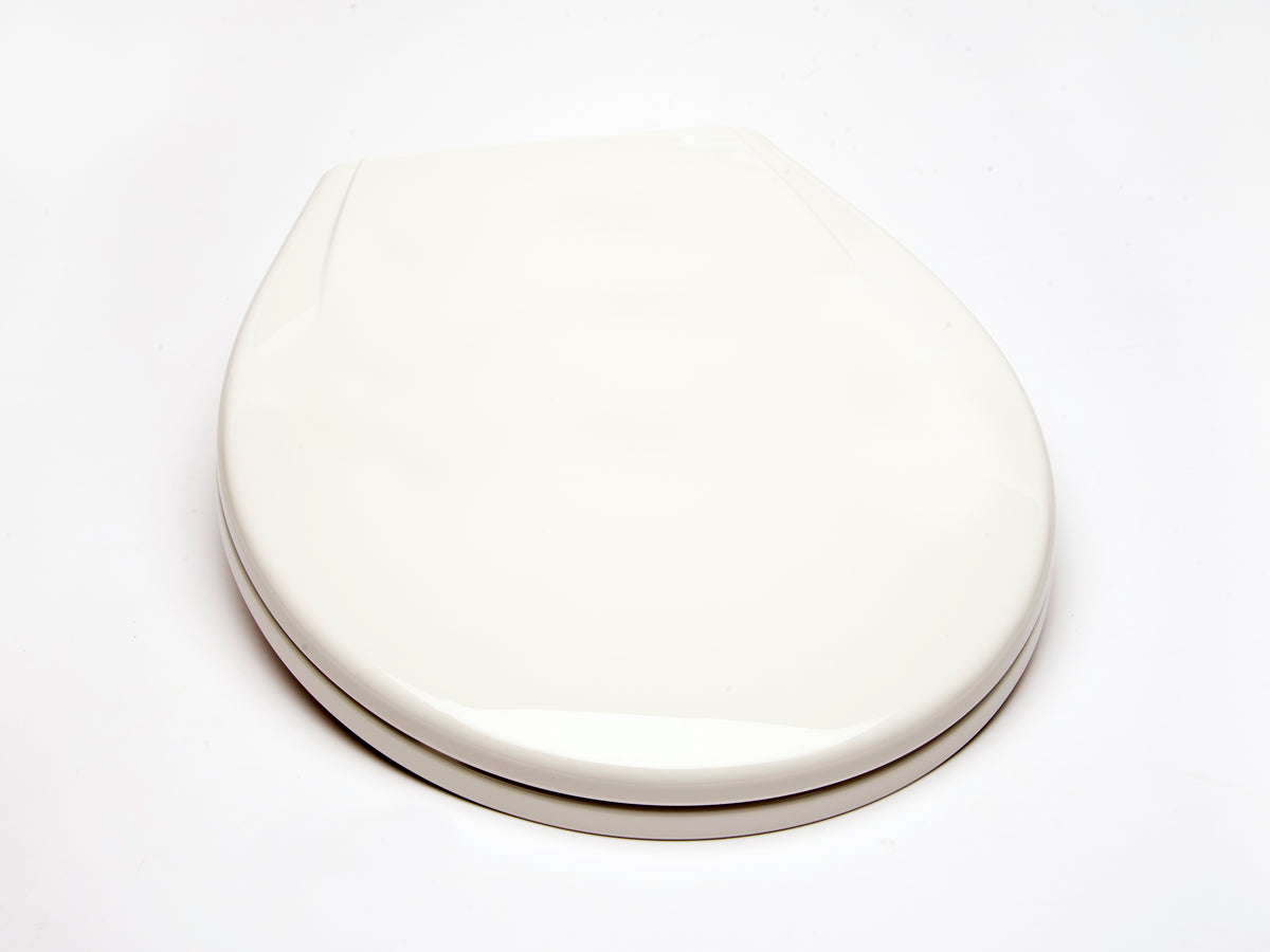 240-00 Crtn of 5 Seats: Plastic - Round Deluxe Slow Close closed front with cover