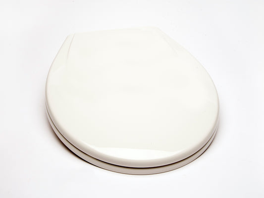 240-00 Crtn of 5 Seats: Plastic - Round Deluxe Slow Close closed front with cover