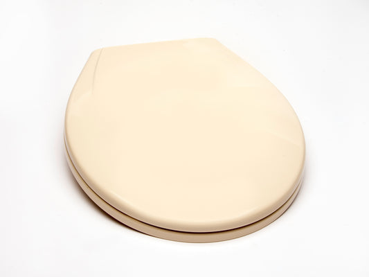 240-01 Crtn of 5 Seats: Plastic - Round Deluxe Slow Close closed front with cover