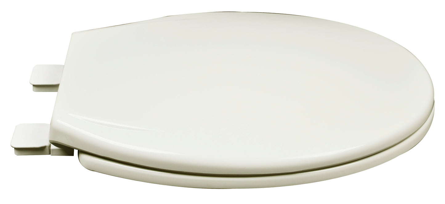 Plastic - Round Model 240-04 Deluxe Slow Close closed front with cover - Carton of 5 Seats