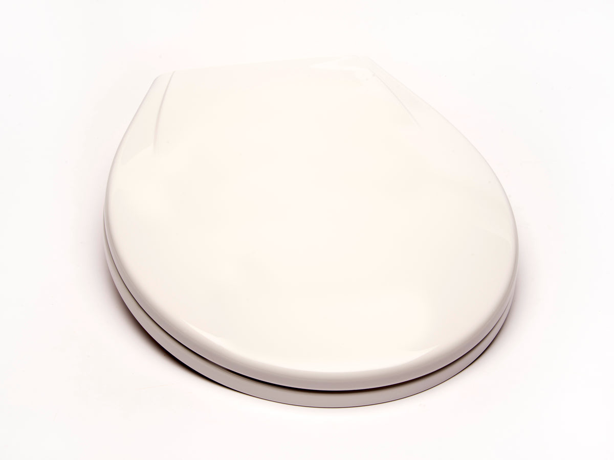 240-04 Crtn of 5 Seats: Plastic - Round Deluxe Slow Close closed front with cover