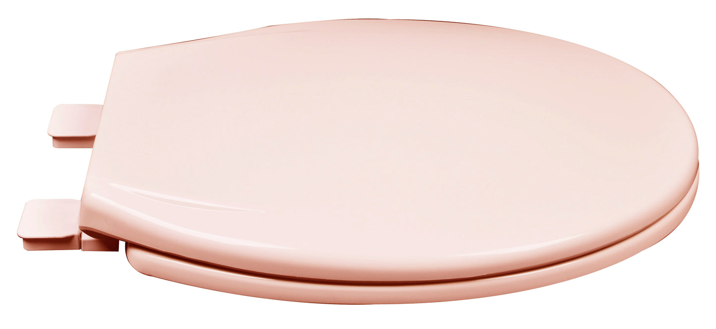 Plastic - Round Model 240-20 Deluxe Slow Close closed front with cover - Carton of 5 Seats