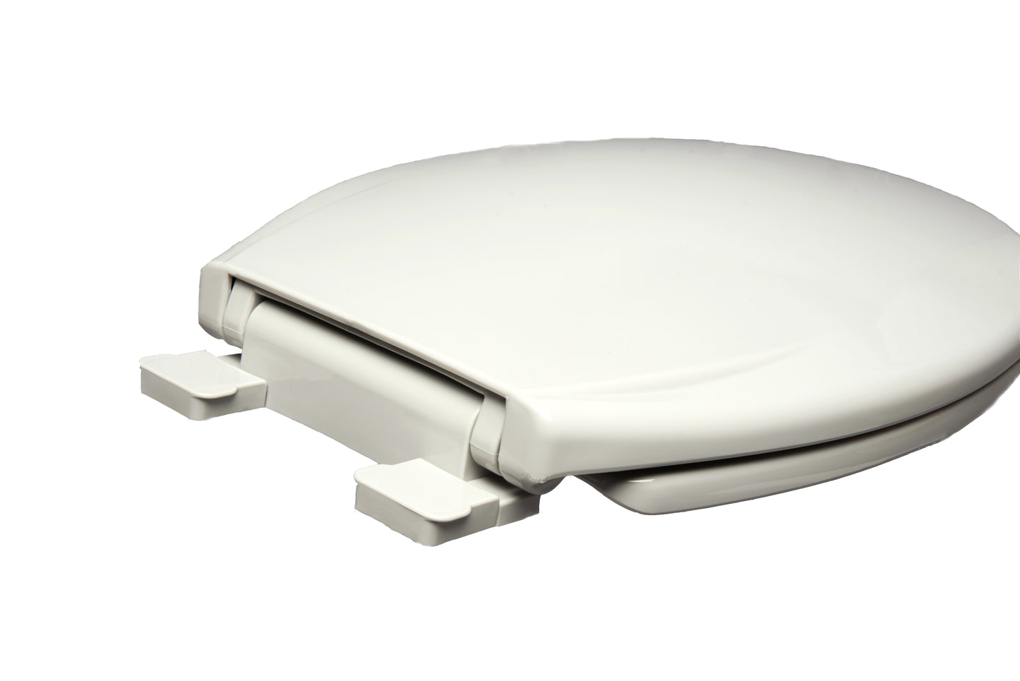 Plastic - Round Model 240-81 Deluxe Slow Close closed front with cover