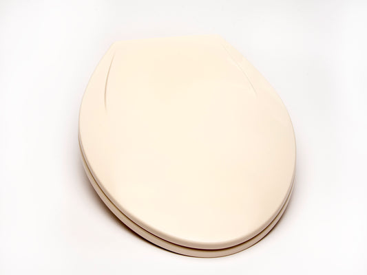241-02 Crtn of 5 Seats: Plastic - Elongated Deluxe Slow Close closed front with cover
