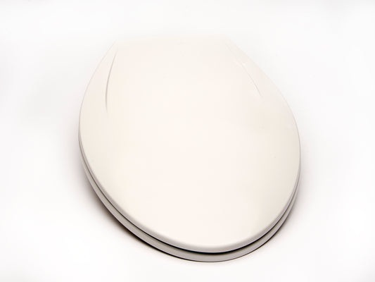 241-04 Crtn of 5 Seats: Plastic - Elongated Deluxe Slow Close closed front with cover