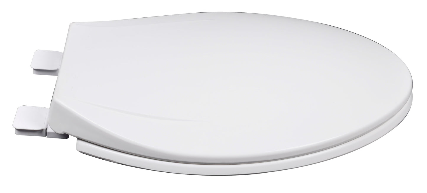 Plastic - Elongated Model 241-04 Deluxe Slow Close closed front with cover - Carton of 5 Seats
