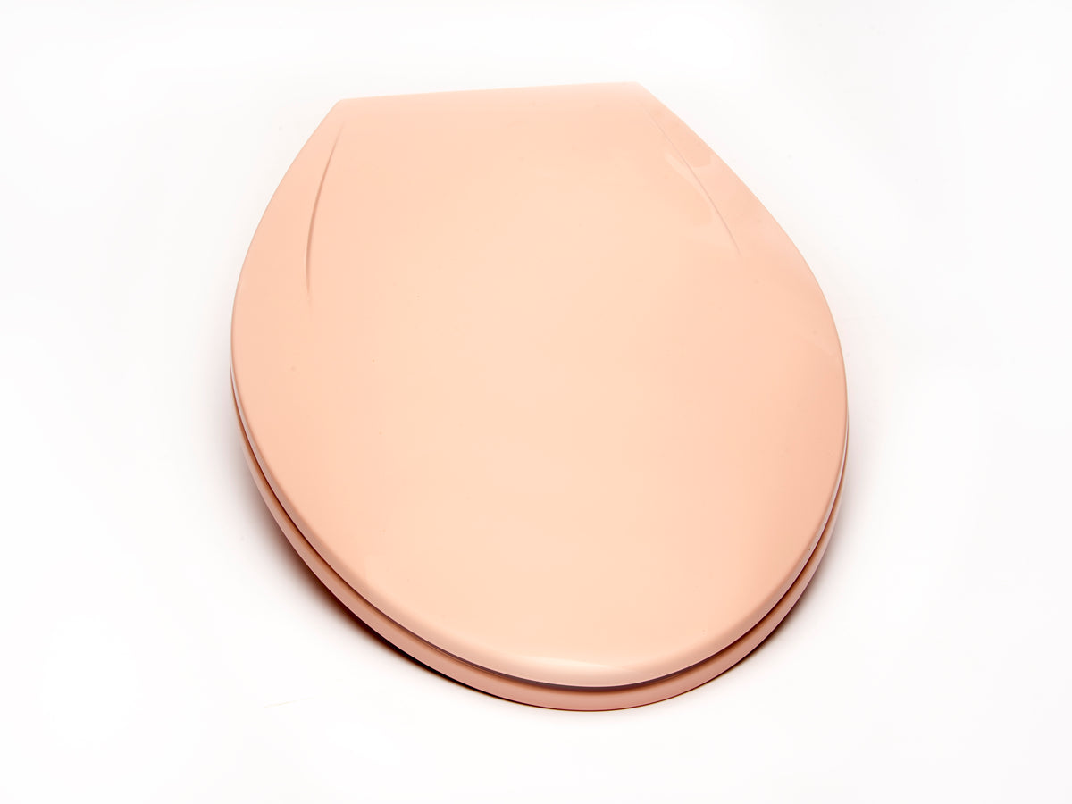 241-20 Crtn of 5 Seats: Plastic - Elongated Deluxe Slow Close closed front with cover