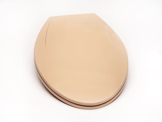 241-30 Crtn of 5 Seats: Plastic - Elongated Deluxe Slow Close closed front with cover
