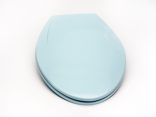 241-40 Crtn of 5 Seats: Plastic - Elongated Deluxe Slow Close closed front with cover