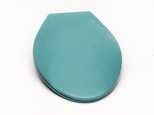 241-45 Crtn of 5 Seats: Plastic - Elongated Deluxe Slow Close closed front with cover