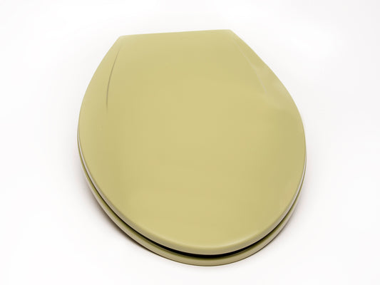 241-58 Crtn of 5 Seats: Plastic - Elongated Deluxe Slow Close closed front with cover