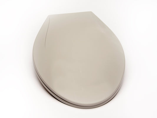 241-81 Crtn of 5 Seats: Plastic - Elongated Deluxe Slow Close closed front with cover