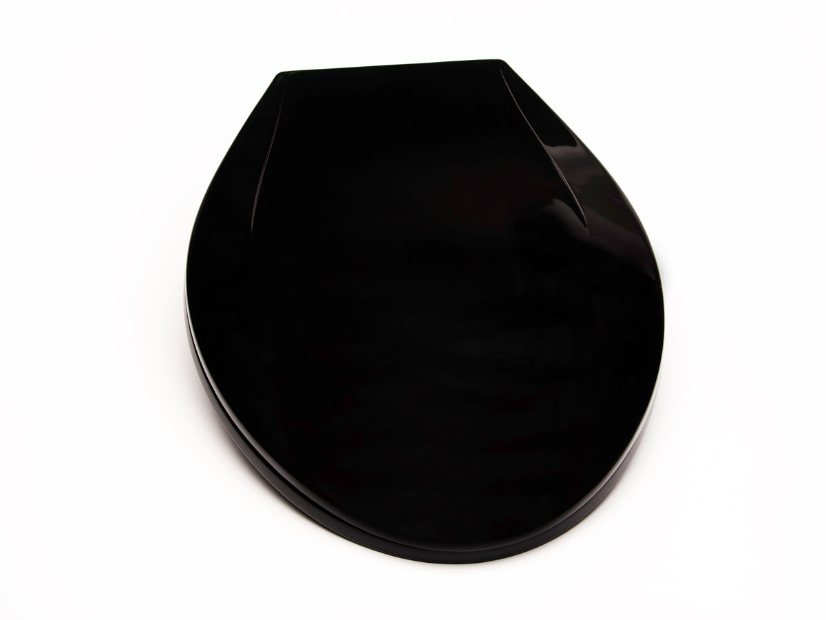 241-90 Crtn of 5 Seats: Plastic - Elongated Deluxe Slow Close closed front with covers