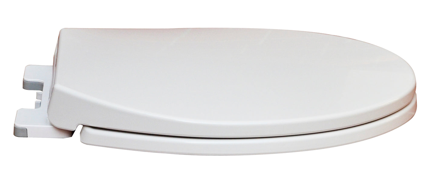 Plastic - Round Model 253-00 Premium Slow Close closed front with cover