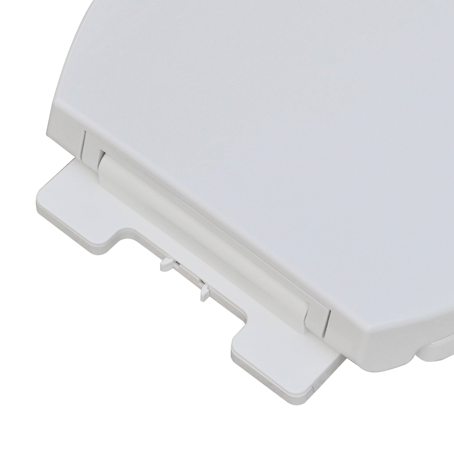 Plastic - Round Model 253-00 Premium Slow Close closed front with cover