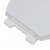 Plastic - Elongated Model 254-00 Premium Slow Close closed front with cover