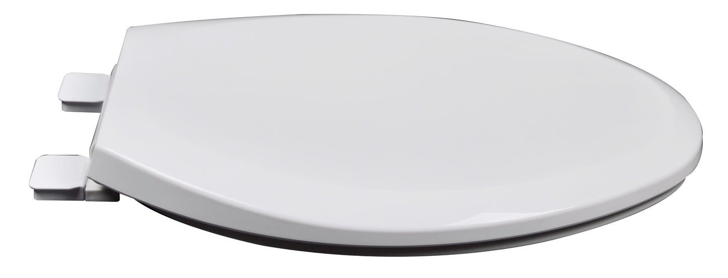 Plastic - Elongated Model 261-04 Premium Slow Close closed front with cover