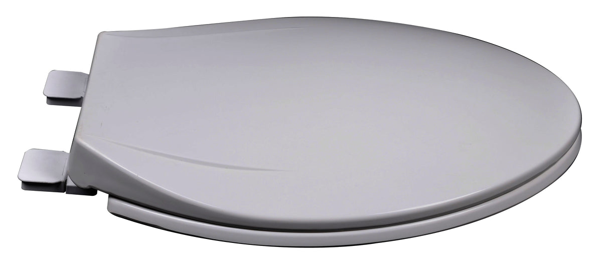 241-80 Crtn of 5 Seats: Plastic - Elongated Deluxe Slow Close closed front with cover