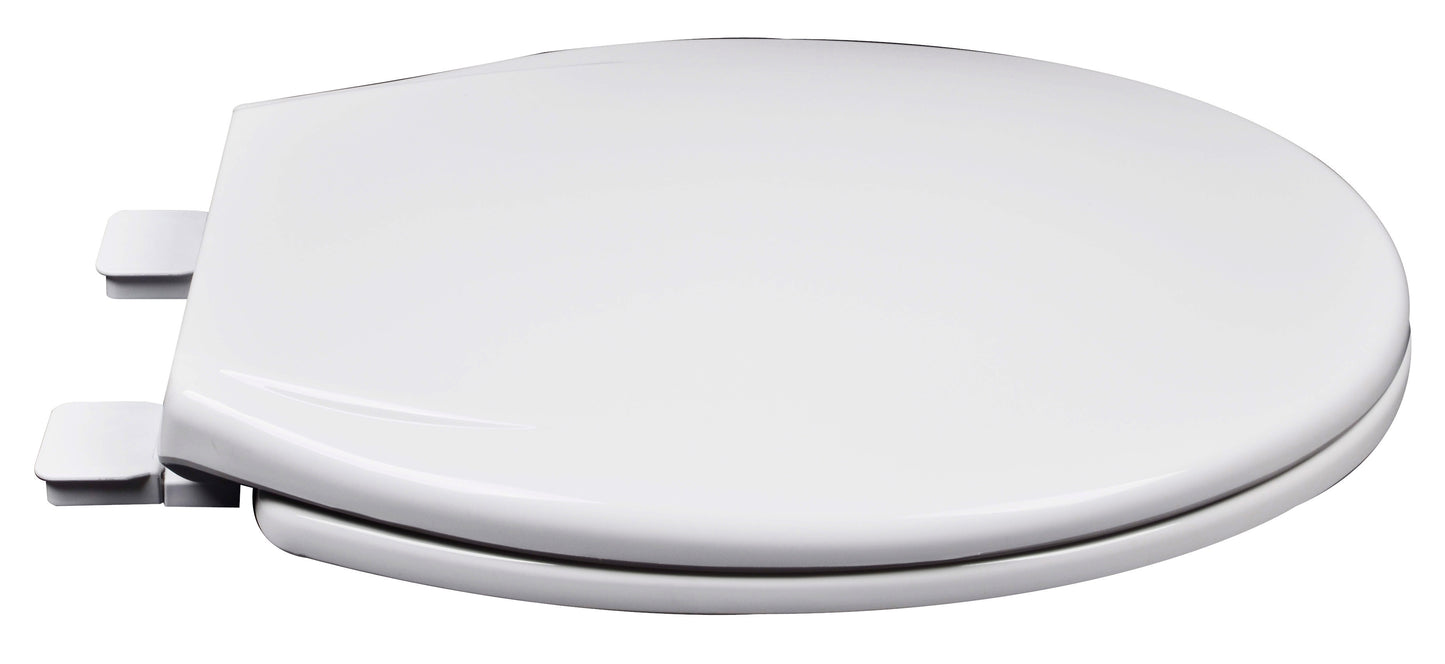 Plastic - Round Model 240-00 Deluxe Slow Close closed front with cover - Carton of 5 Seats