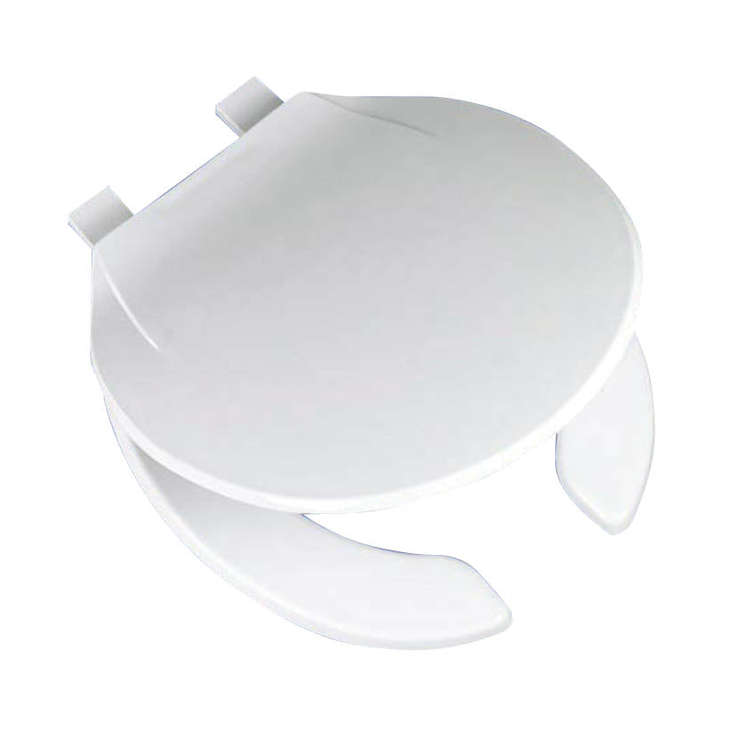 Light Commercial Plastic - Round Model 320-00 Open Front with Cover Seat - Carton of 5 Seats