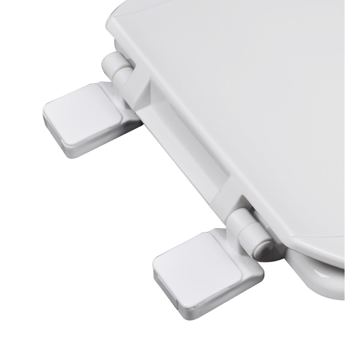 Light Commercial Plastic - Round Model 320-00 Open Front with Cover Seat - Carton of 5 Seats