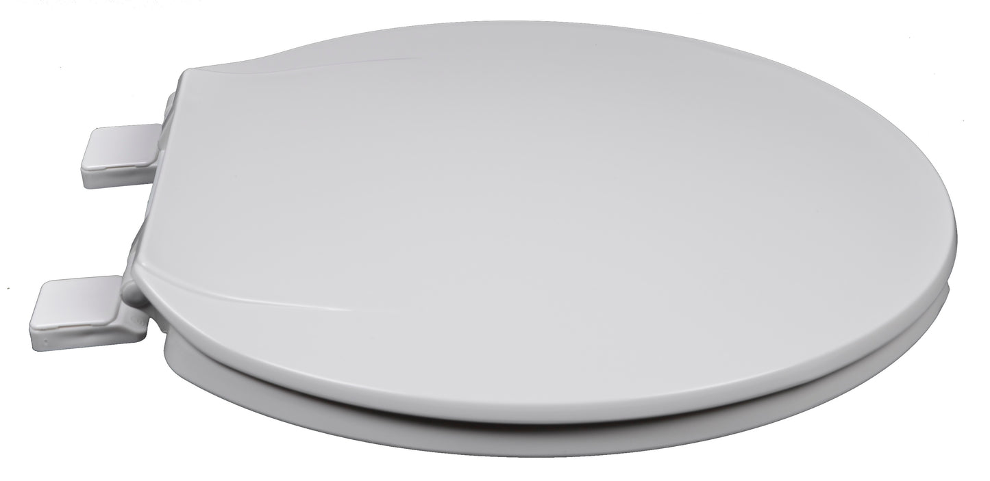Light Commercial Plastic - Round Model 320-00 Open Front with Cover Seat - Carton of 5 Seats
