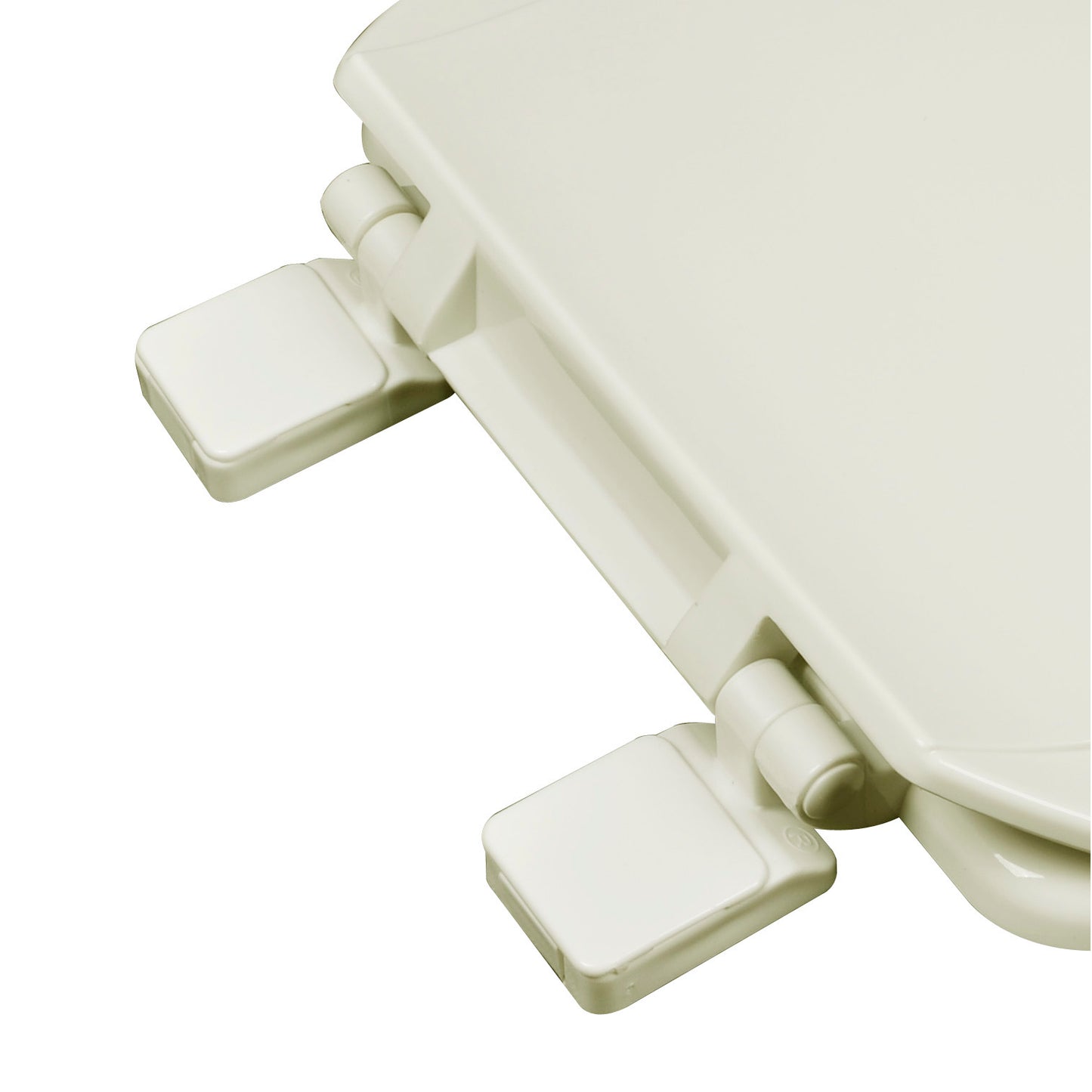 Light Commercial Plastic - Elongated Model 321-02 Open Front with Cover Seat