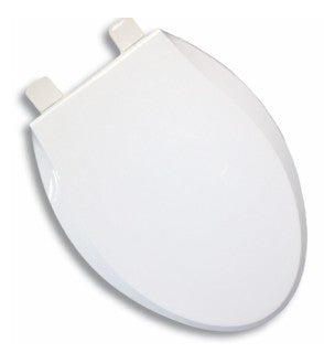 Light Commercial Plastic - Elongated Model 371-00 Slow Close Open Front with Cover Seat