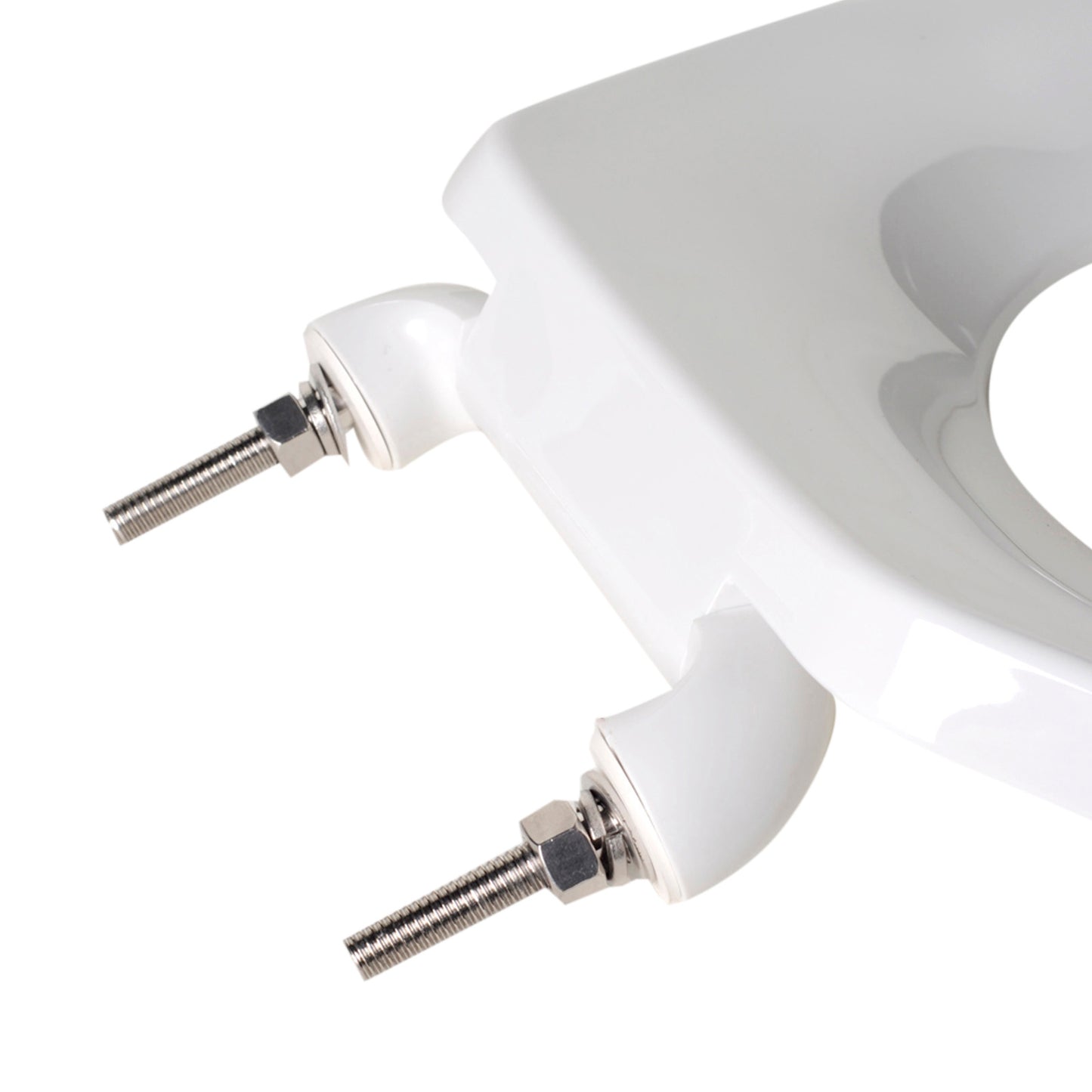 Heavy Duty Commercial - Elongated Model 421SSC-00FR Open Front Less Cover Seat