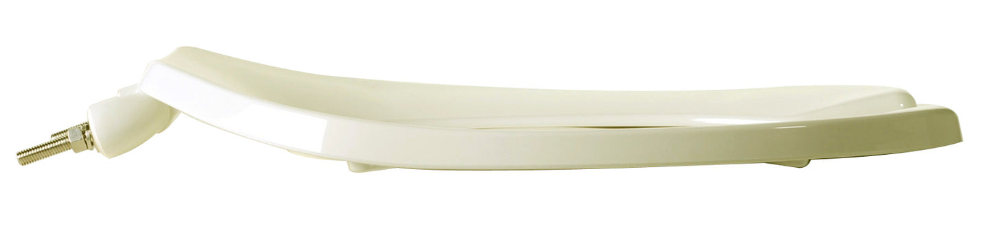 Heavy Duty Commercial Plastic - Elongated Model 421SSC-01 Open Front Less Cover Seat with Fire Retardant