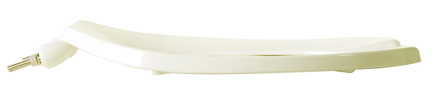 Heavy Duty Commercial Plastic - Elongated Model 421SSC-02 Open Front Less Cover Seat with Fire Retardant