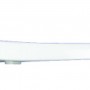 431SSC-AMFR  Crtn of 5 Seats: Heavy Duty Commercial Plastic - Elongated Open Front Less Cover with Antimicrobial & Fire Retardant