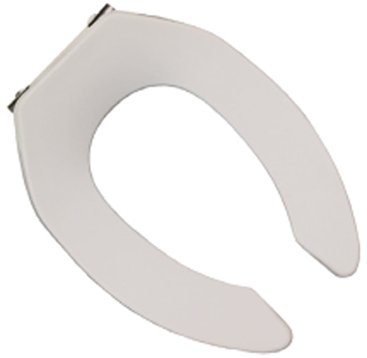 Commercial Plastic Seats - Model 451C-00 Elongated Slow Close Heavy Duty Open Front Less Cover Model 451C-00