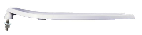 Commercial Plastic - Juvenile (Baby Bowl) Model 461SSC-00AM Open Front Less Cover with Antimicrobial - Carton of 5 Seats